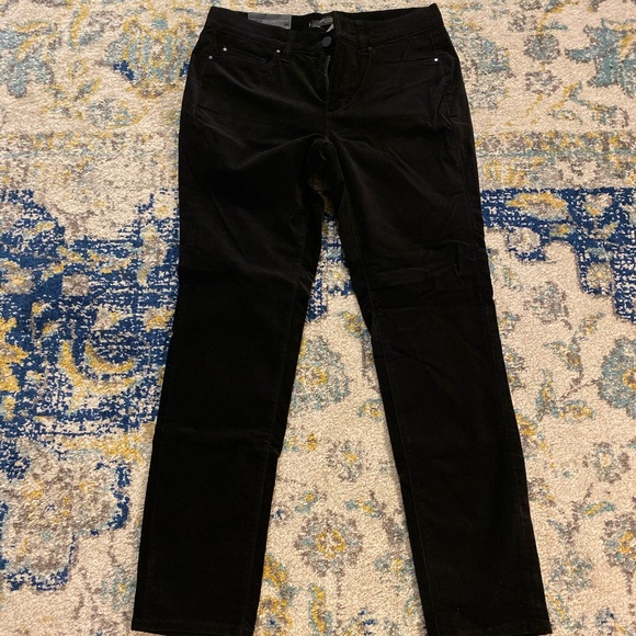 Ann Taylor Pants - ANN TAYLOR Black Velvet Pants